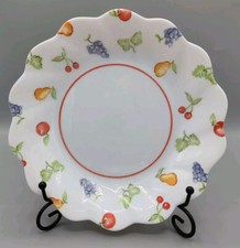 🍀Assiette creuse fruits