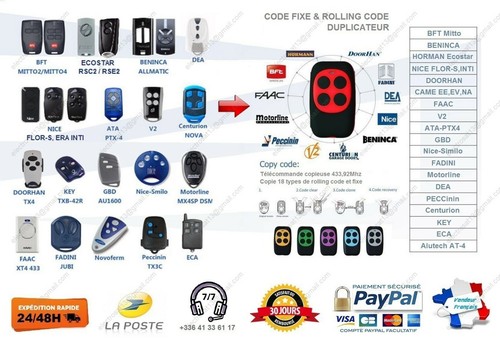 Télécommande copieuse - tÉlÉcommande,