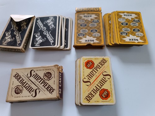 Anciens jeux cartes - jeux, de
