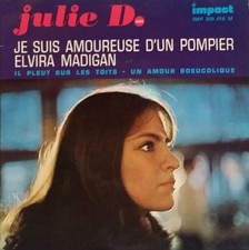 Je Suis Amoureuse D'un Pompier / Elvira Madigan| Julie Dassin| Très mauvais état
