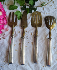 ANCIENS COUVERTS  MIGNARDISES ARGENT POINCON MINERVE