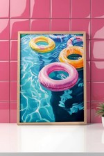 Colorful Inner Tube Painting