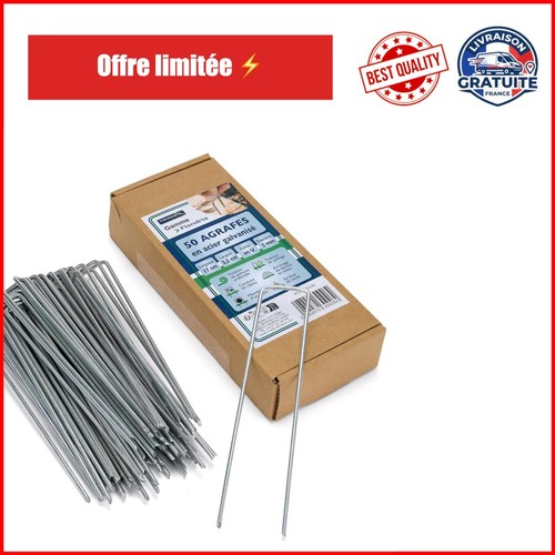Piquets fixation acier - de,