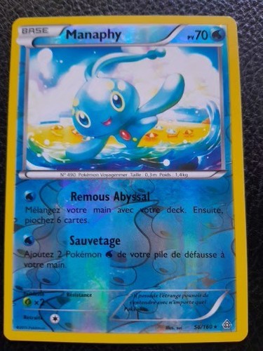 Carte pokemon manaphy - carte,