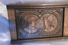 tableau sculpture bois tete de breton