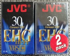 JVC VHSC EHG Hi-Fi 30 min 4x