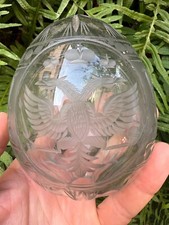 Oeuf Cristal Gravé Aigle