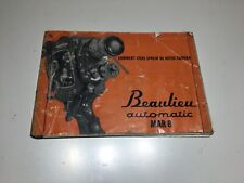 Mode d'emploi Camera Beaulieu automatic MAR 8