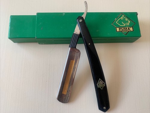 Ancien couteau rasoir - couteau, droit