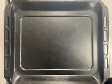 Plaque Four Leche frite emmaillée noir Pyro 43x35 mm