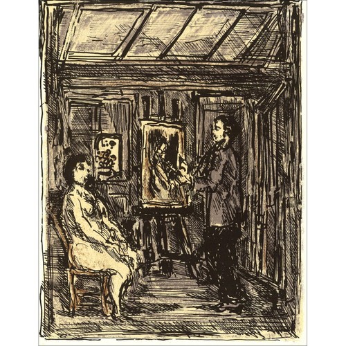 Cottavoz andré lithographie - cottavoz,