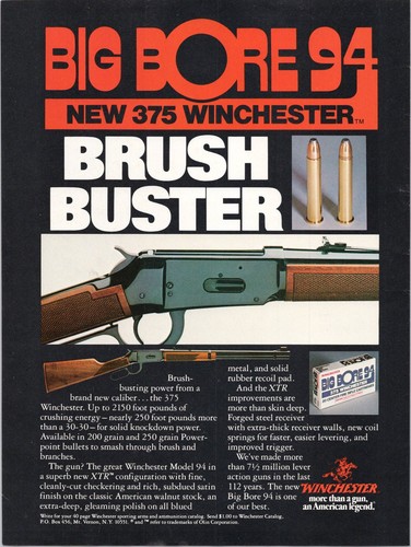 Winchester big bore 375 - big, .375