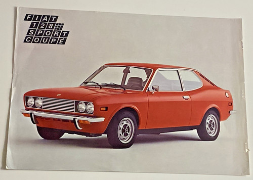 Feuillet vente fiat 128 - de,