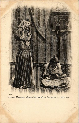 Cpa tunisia 133 femme - 133,