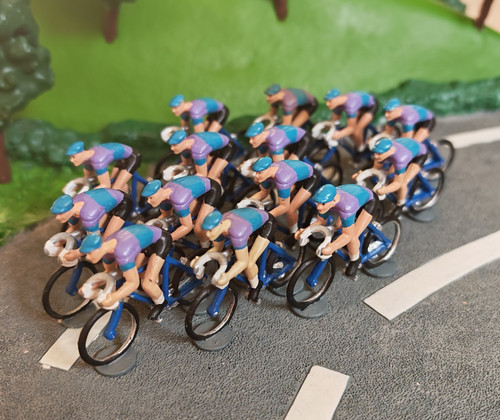 Lot figurines cycliste - de,