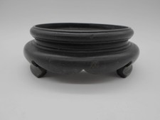 02 )  SOCLE EN BOIS POUR VASE