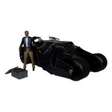Batmobile Tumbler & Lucius Fox