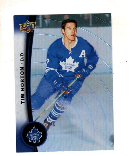 Cartes hockey tim - de, hortons