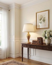 Lampe Grande En Bois Feuille
