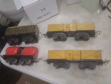 JEP O LOT DE 4 WAGONS DE