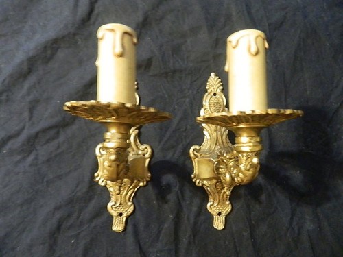 Paire appliques anciennes - d’appliques,
