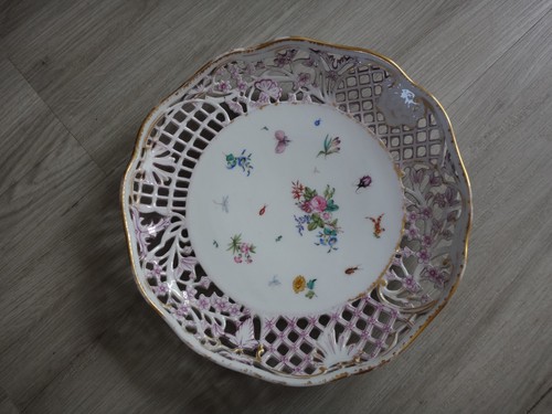 Plat porcelaine eme - 18,
