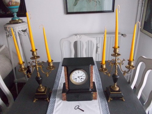 Napoleon iii ensemble horloge - ensemble,