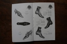 CHAUSSURES BISET , VERS 1910 , CATALOGUE 32 PAGES, NOMBREUSES ILLUSTRATIONS