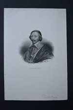 Cardinal de Richelieu, né à Paris en 1585-1642
