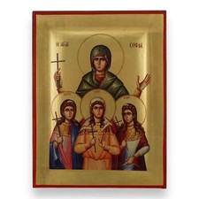 Icône Sainte-Sophie et ses