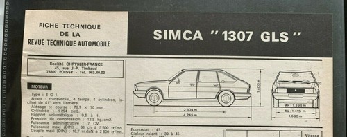 Fiche technique a - 8)fiche, (rta)