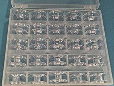 25 Bobines pour Frère Innov-Is Machine à Coudre Toyota, Ez One avec Boîte Bloc