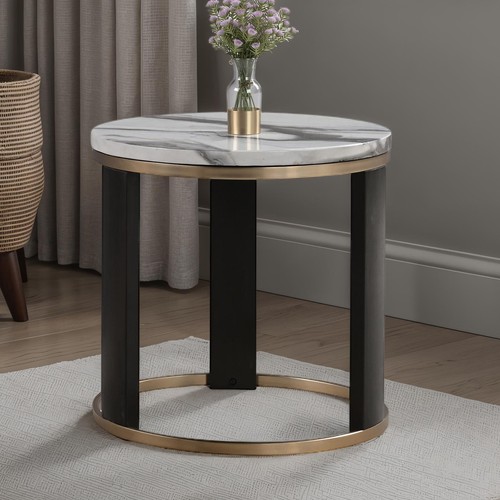 Contemporary style round end - contemporary,