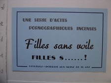 AFFICHETTE CINEMA PORNO