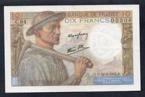 Beau billet francs - beau,