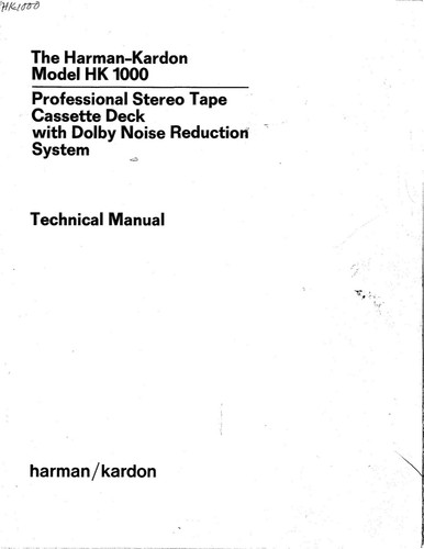 Service manuel instructions - service,