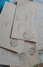 Plus de 80 enveloppes Guerre 14-18 obliterees cachets Tresor et poste divers No