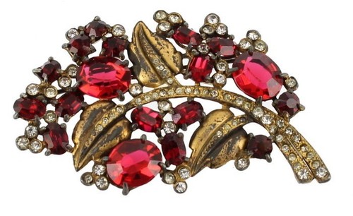 Ancien déco pâte strass - ancien,
