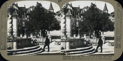Suisse fribourg fontaine et - suisse,, fribourg,