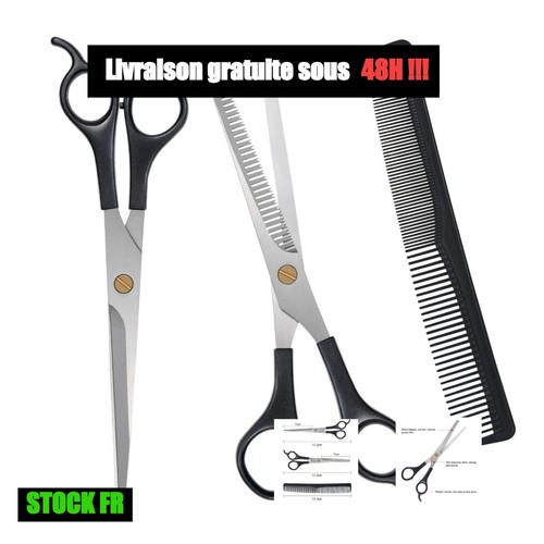 Kit ciseaux coiffure - , coupe