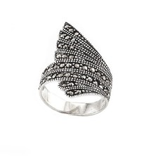Silver Argent Bague Swiss