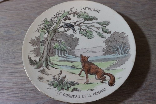 Assiette faience gien - en, de