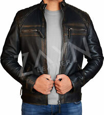 Veste de motard vintage en