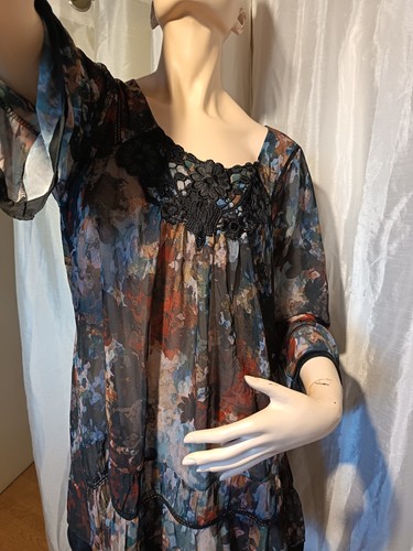 Robe voilage bréal 40 - robe,