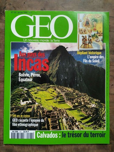 Magazine geo 191 - magazine, n°191/