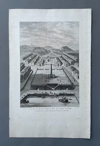 Vue place louis xvi au - place,