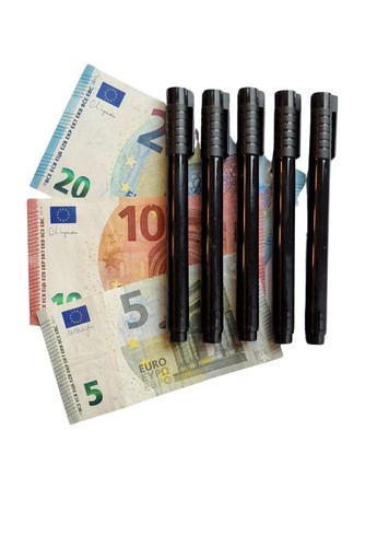 Lot stylo faux billets - de,