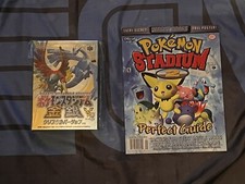 • Pokémon Stadium Gold & Silver Neuf Nintendo 64 Jap + Perfect Guide Pokemon •