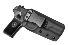 TT (Tula Tokarev) pistolet Kydex Inside Belt (IWB) étui à pistolet