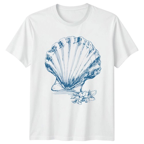 Shirt seashells pour femmes - seashells,